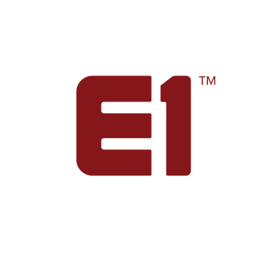 The E1 mark in Rust: the letters E1 in a rounded square