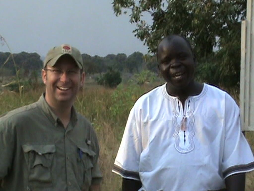 David Kaya and Mike Congrove in South Sudan, 2008